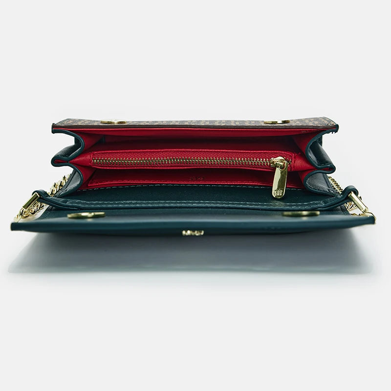 Exquisite Luxury Brand Women's Shoulder Bag High-quality Fashion Solid Color Women's High-end Sense Shoulder Bag with Letter Printing Design Temperament