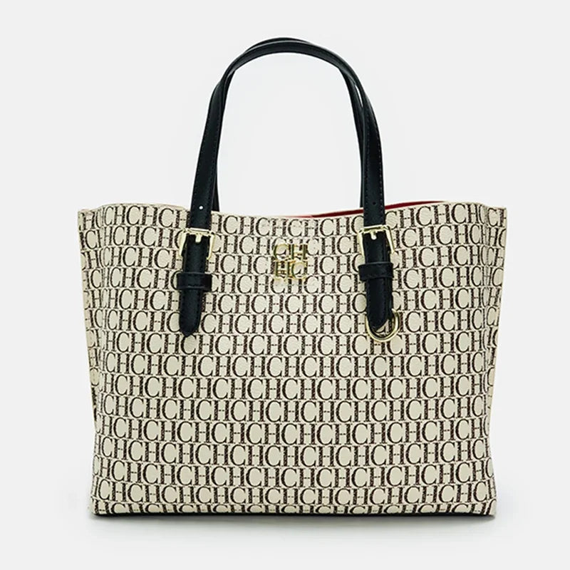 High Quality Classic Handbag High-quality Solid Color Letter Printing Large Capacity Fashionable and Exquisite Women's Commuting Handbag