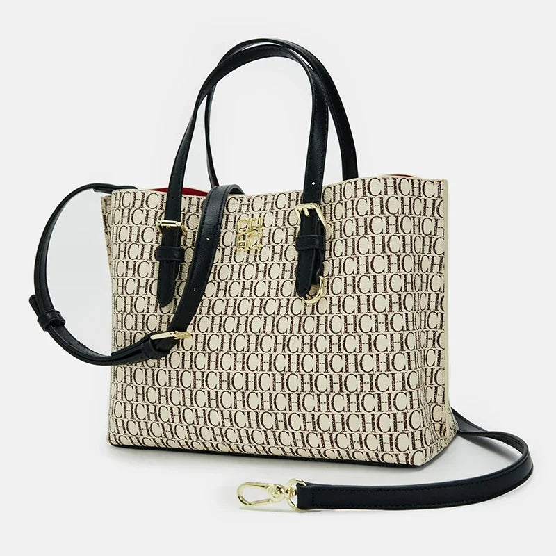 High Quality Classic Handbag High-quality Solid Color Letter Printing Large Capacity Fashionable and Exquisite Women's Commuting Handbag