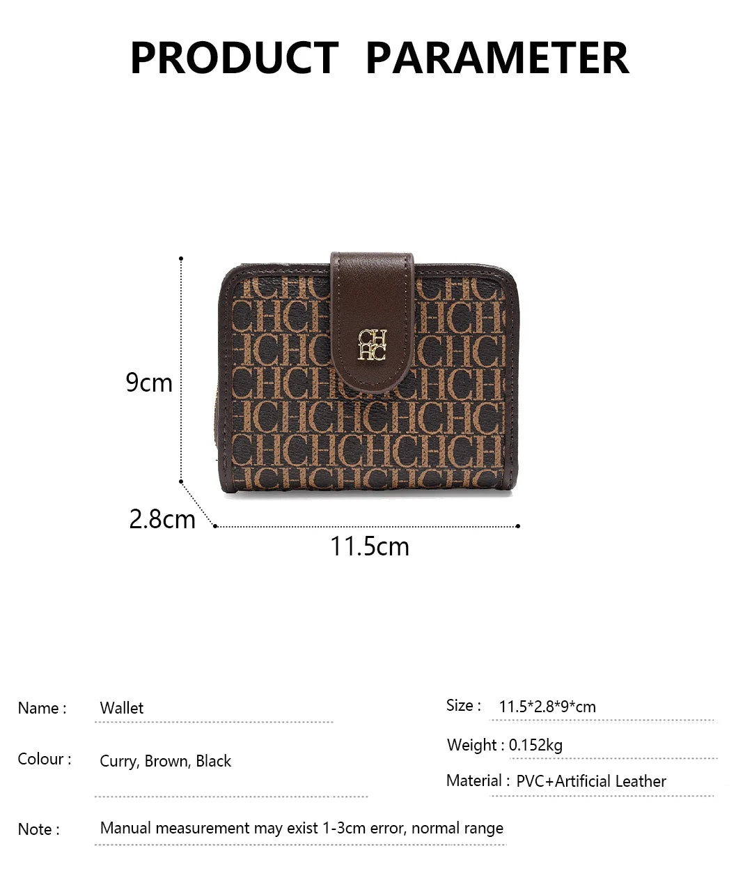 Exquisite Letterhead Printing Style Women's Card Holder High-end Simple Solid Color Designer Women's Wallet Fashionable and Elegant Short Wallet