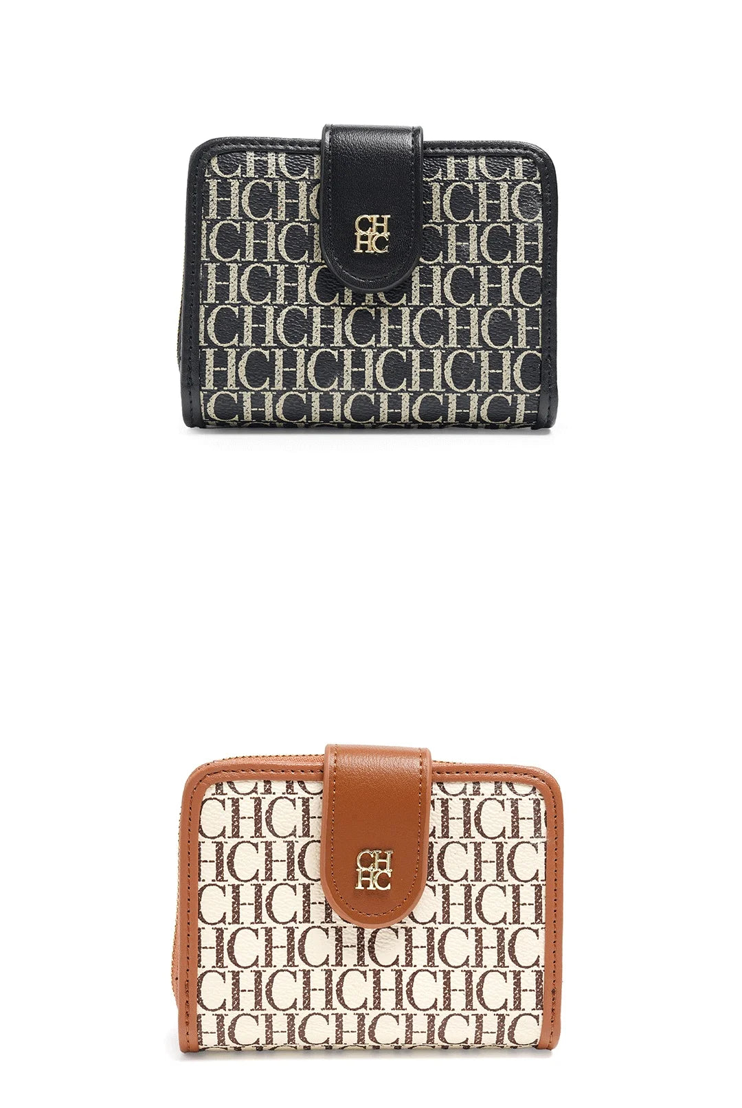 Exquisite Letterhead Printing Style Women's Card Holder High-end Simple Solid Color Designer Women's Wallet Fashionable and Elegant Short Wallet