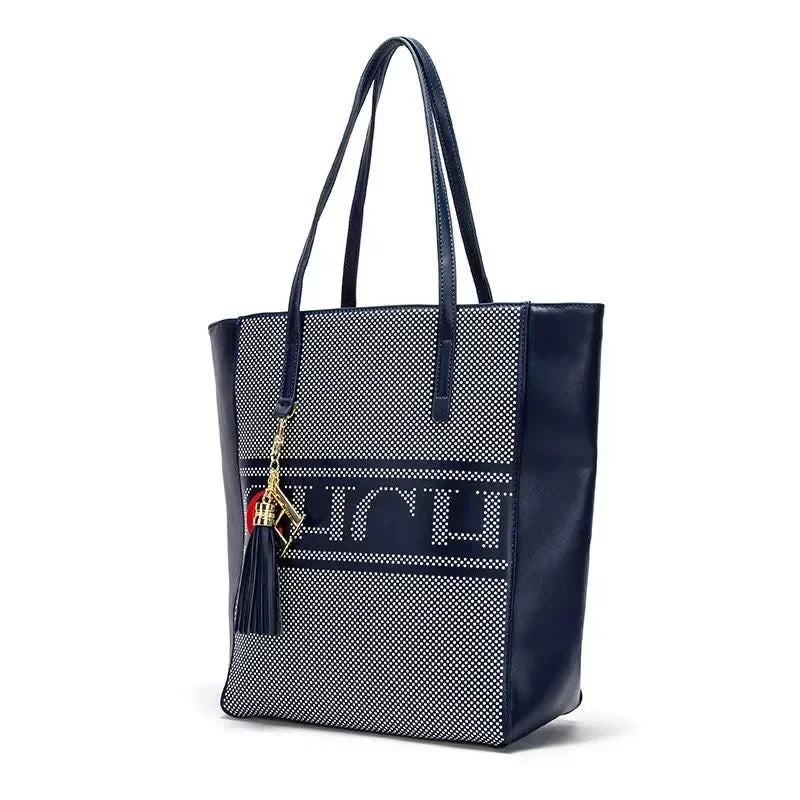 Exquisite Large Simple Shopping Multifunctional Business Women's Shoulder Bag with High Quality and Design Large Capacity Women's Handbag