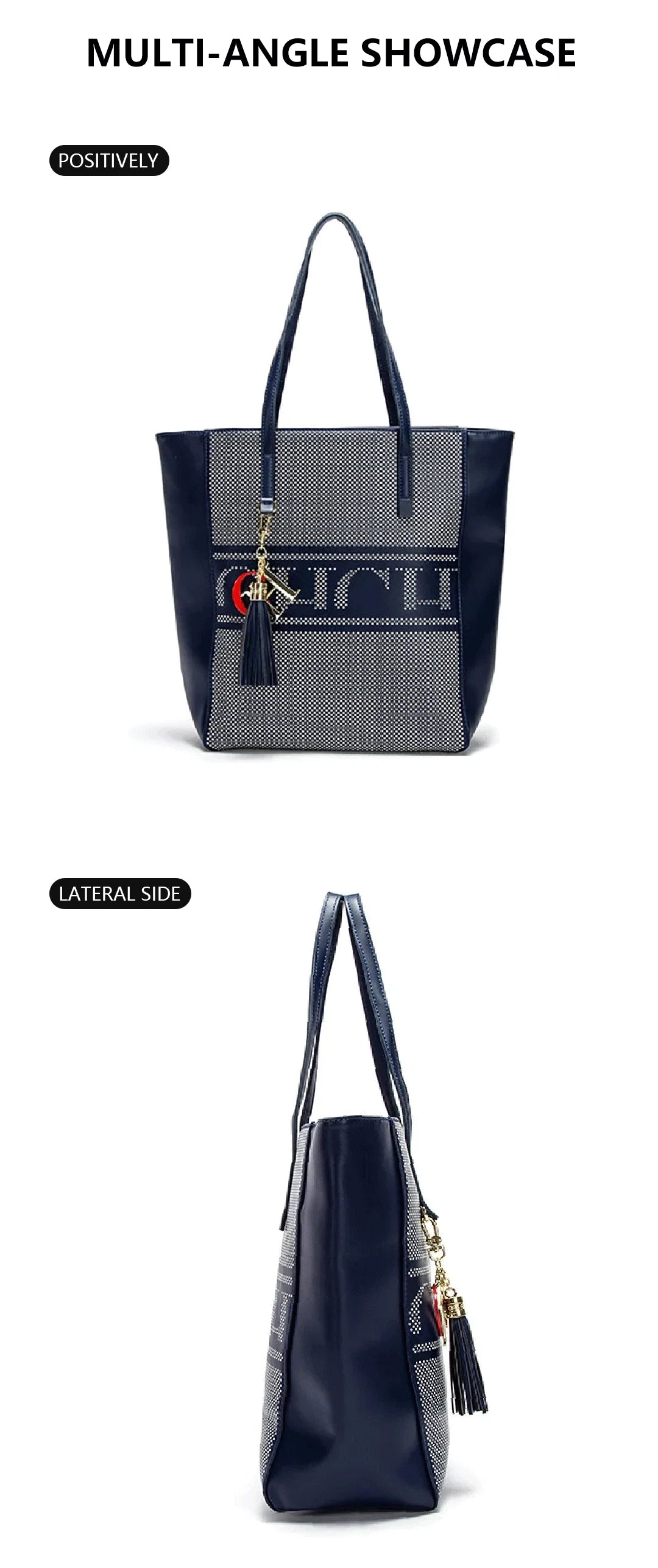 Exquisite Large Simple Shopping Multifunctional Business Women's Shoulder Bag with High Quality and Design Large Capacity Women's Handbag