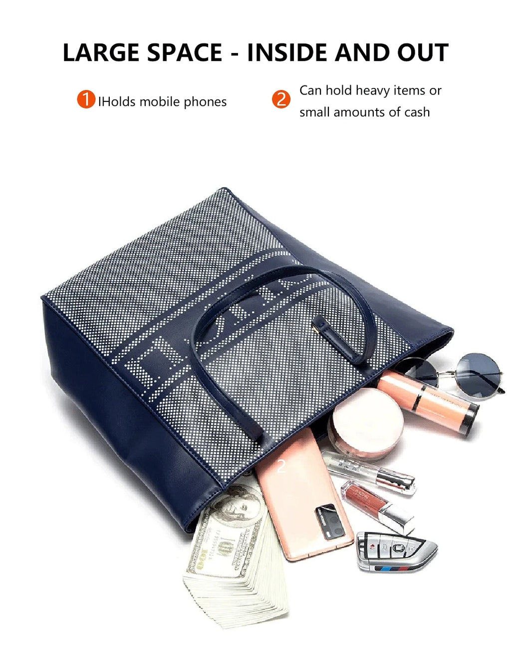 Exquisite Large Simple Shopping Multifunctional Business Women's Shoulder Bag with High Quality and Design Large Capacity Women's Handbag
