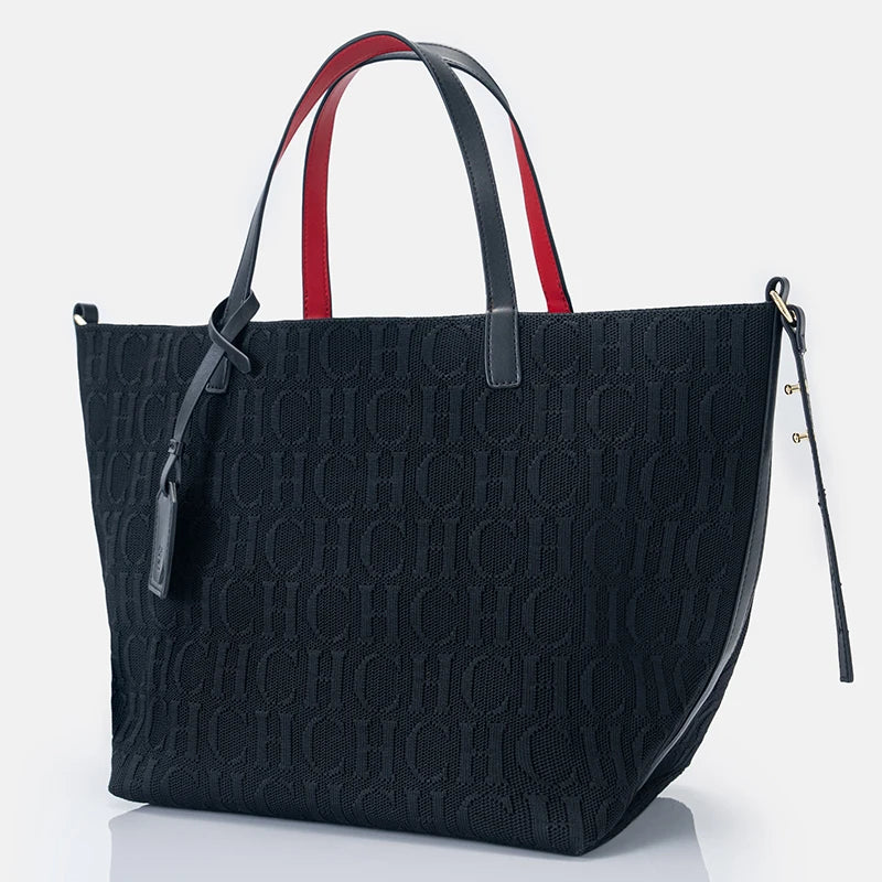 Exquisite Classic Women's High Quality Solid Color Fashion Multi Functional Large Capacity Handbag Elegant Shopping Women's Bag