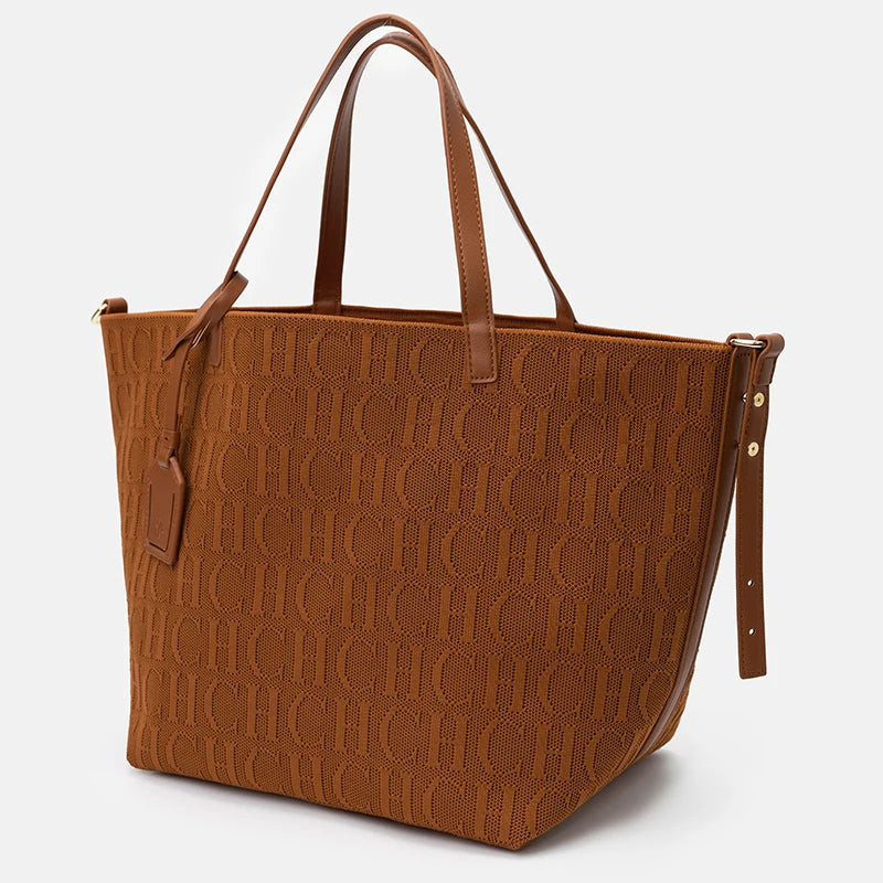 Exquisite Classic Women's High Quality Solid Color Fashion Multi Functional Large Capacity Handbag Elegant Shopping Women's Bag