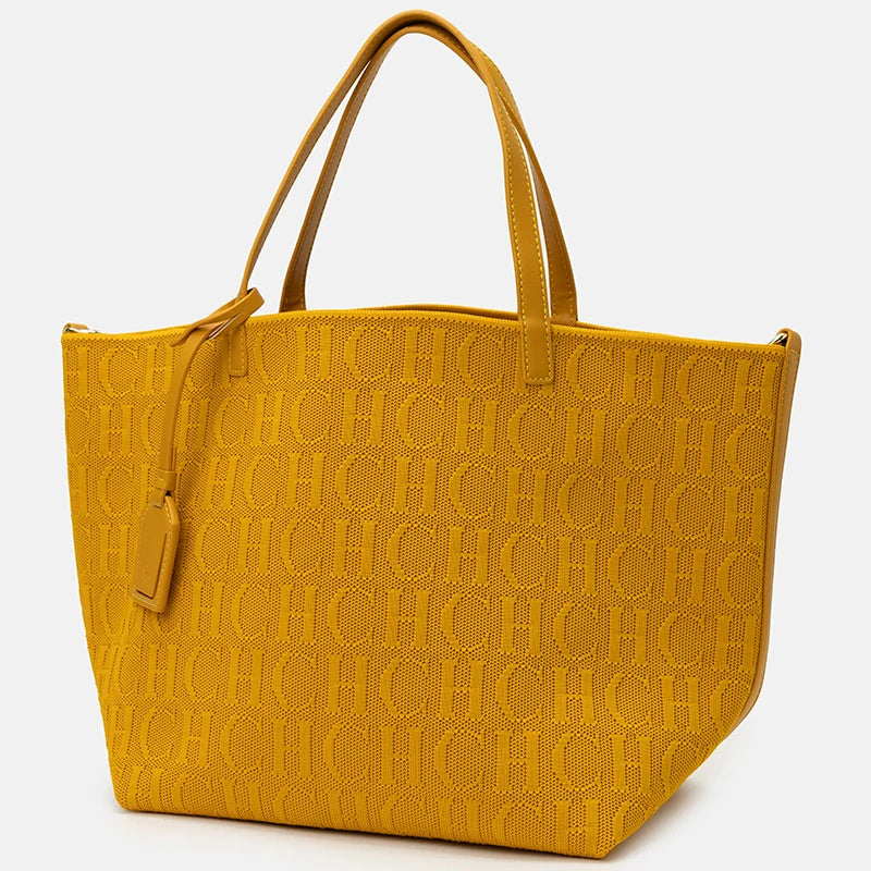 Exquisite Classic Women's High Quality Solid Color Fashion Multi Functional Large Capacity Handbag Elegant Shopping Women's Bag