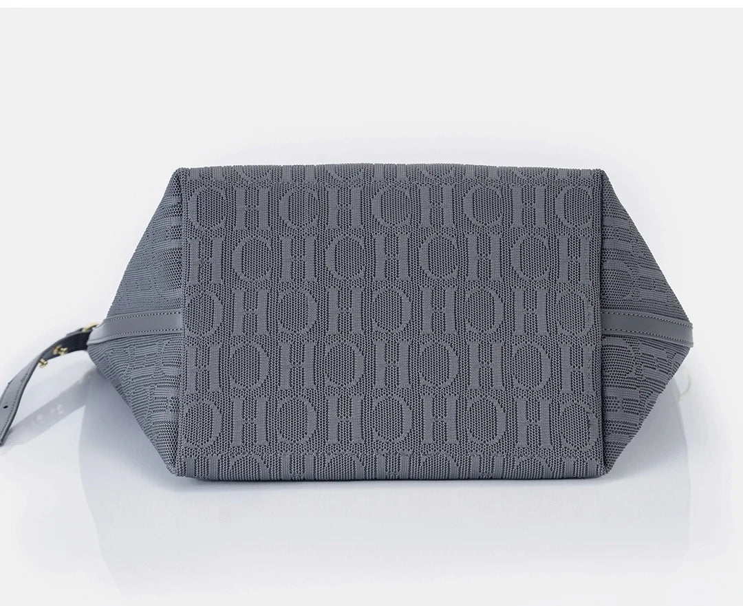 Exquisite Classic Women's High Quality Solid Color Fashion Multi Functional Large Capacity Handbag Elegant Shopping Women's Bag