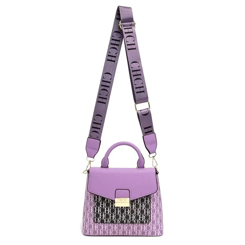 Exquisite High-quality Women's Fashionable Classic Printed Shopping Leather Bag with Large Capacity And Exquisite Printed Women's Shoulder Bag
