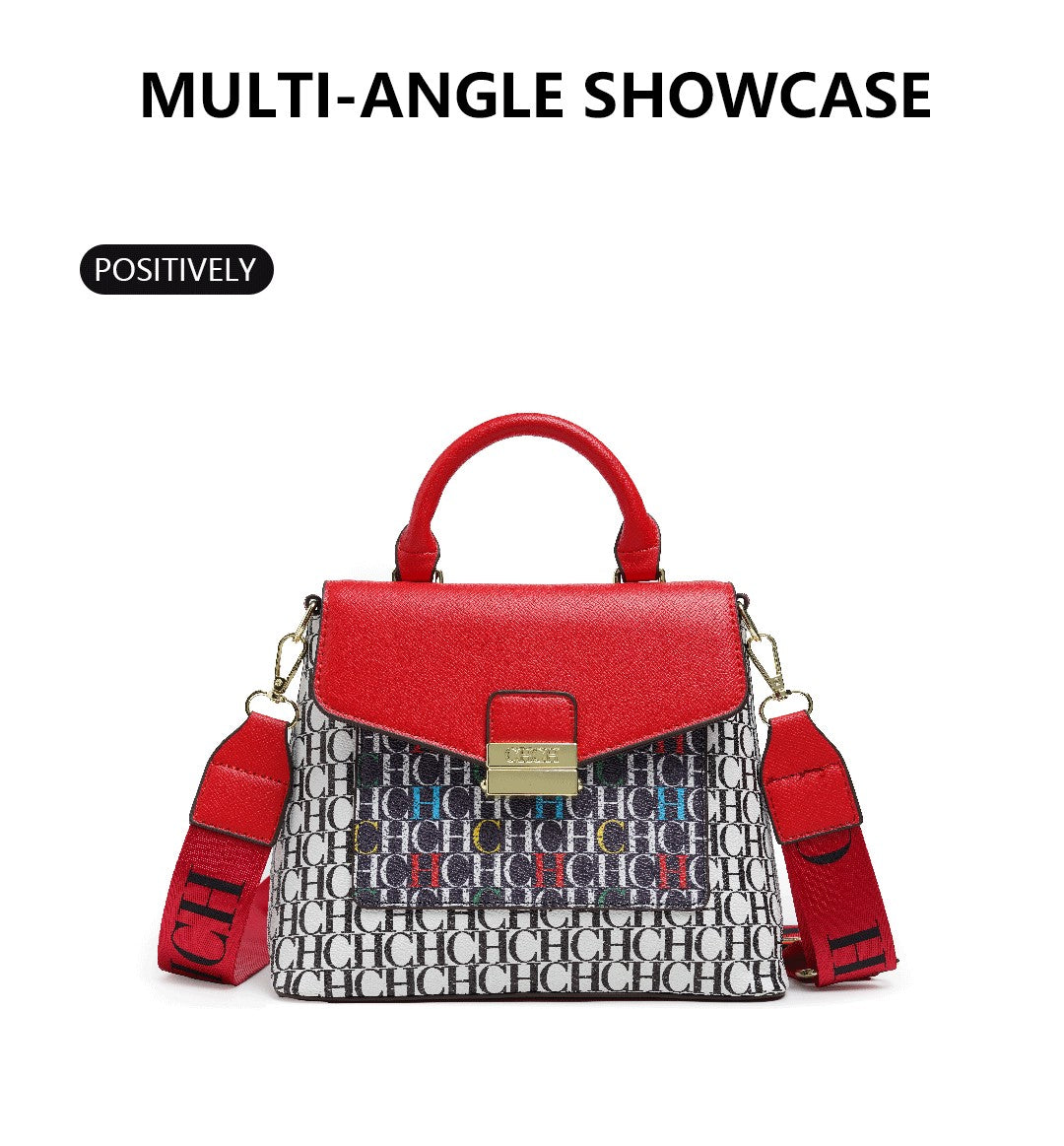 Exquisite High-quality Women's Fashionable Classic Printed Shopping Leather Bag with Large Capacity And Exquisite Printed Women's Shoulder Bag