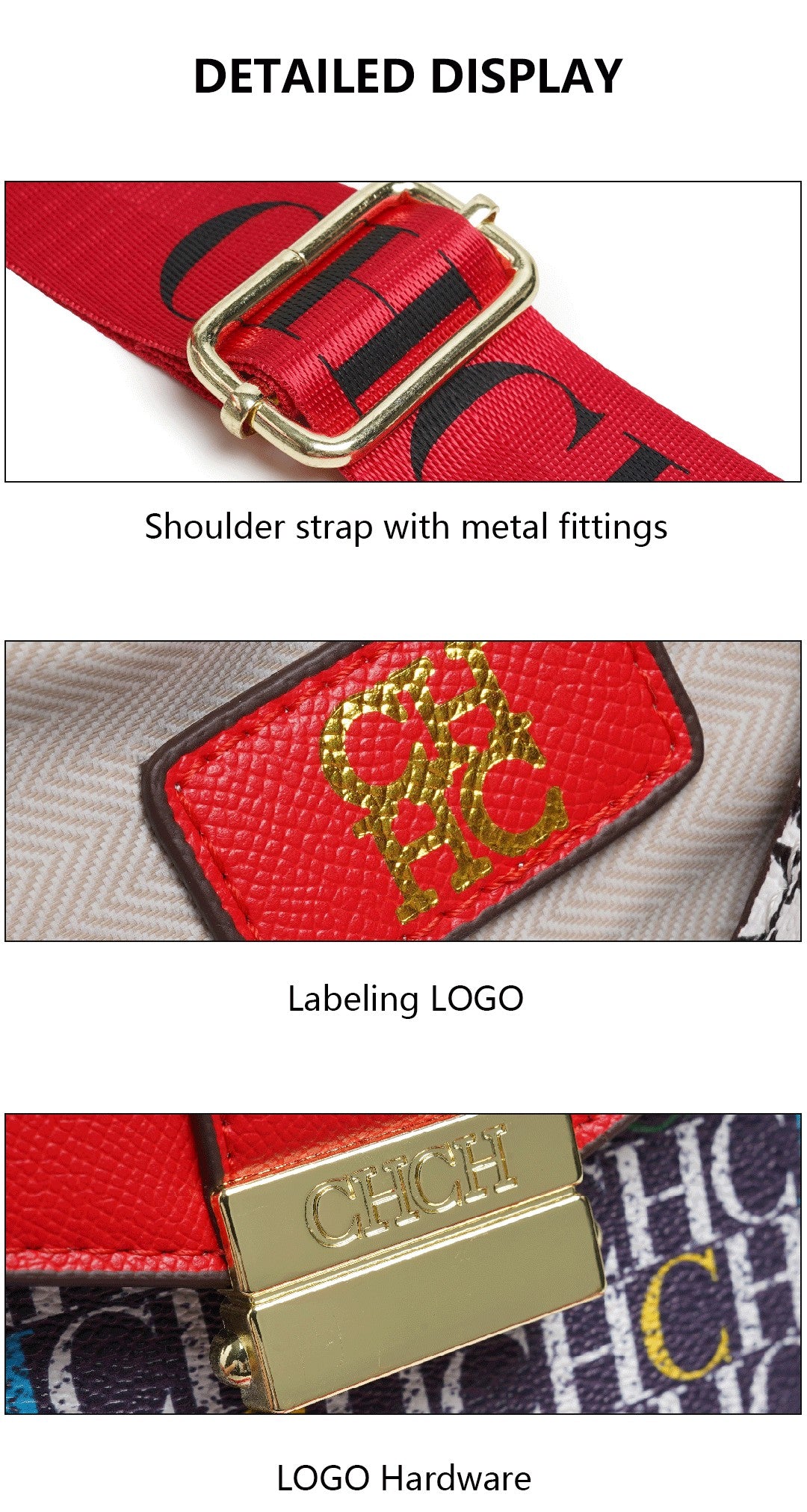 Exquisite High-quality Women's Fashionable Classic Printed Shopping Leather Bag with Large Capacity And Exquisite Printed Women's Shoulder Bag