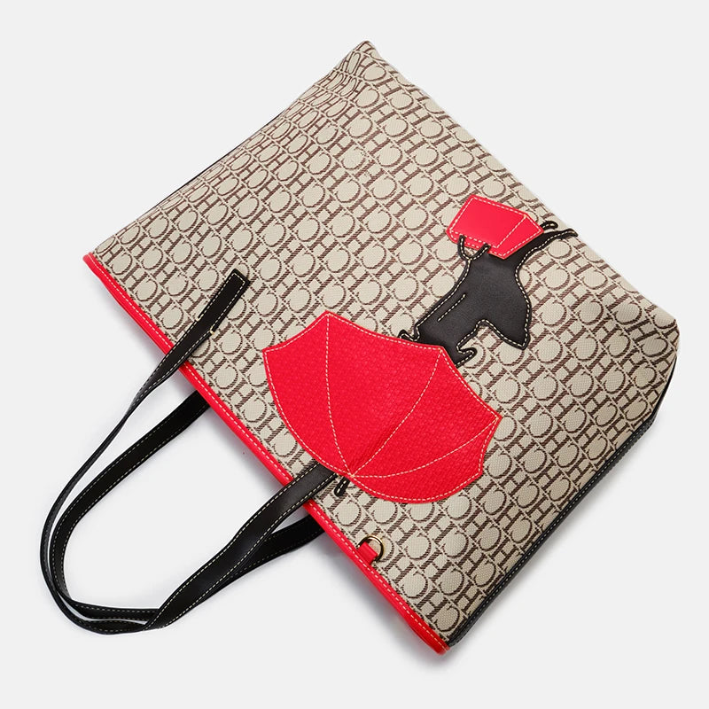 CH Knitting Pattern Design High Quality Ladies Handbag Letter Zipper Brand Fashion Elegant Large Capacity Ladies Shoulder Bag
