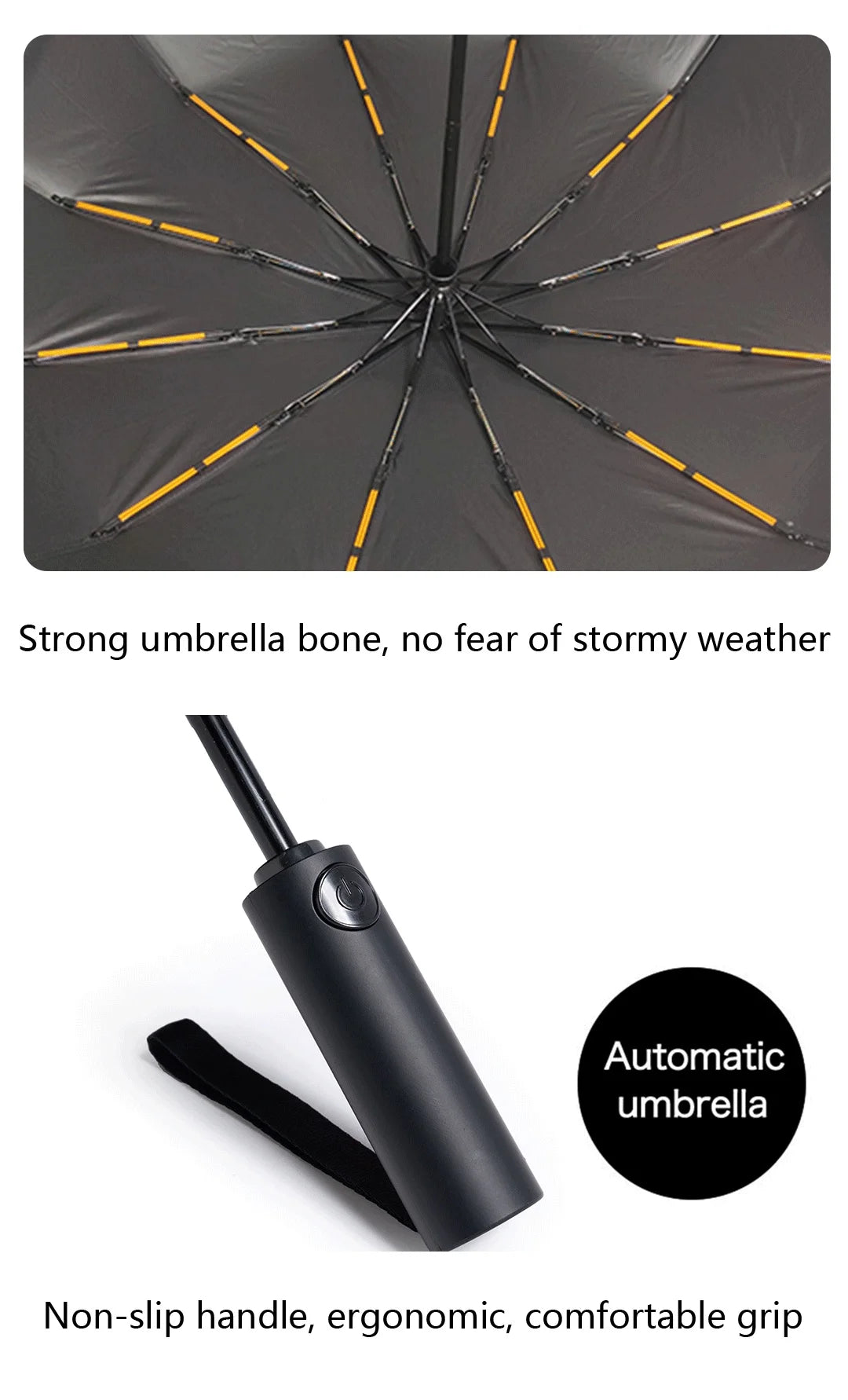 CH Multifunctional Umbrella Rain Shade High Quality Automatic Umbrella Durable and Practical Outdoor Shade Convenient