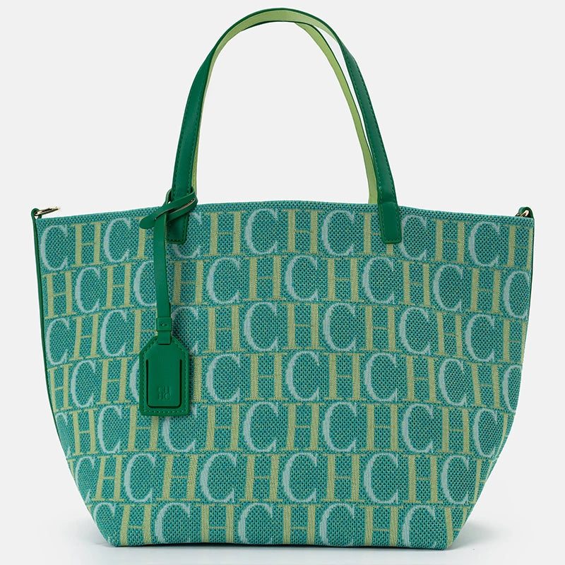 CH Women's Brand Fashion Letter Print Popular Large Capacity Tote Bag Versatile Elegant Casual Shopping High Quality Ladies Bag