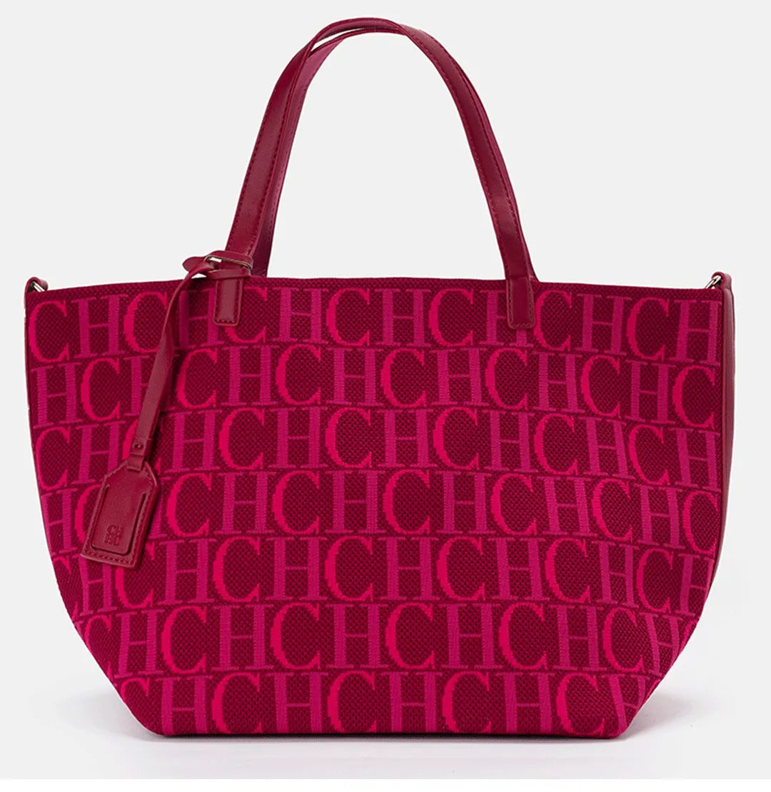 CH Women's Brand Fashion Letter Print Popular Large Capacity Tote Bag Versatile Elegant Casual Shopping High Quality Ladies Bag