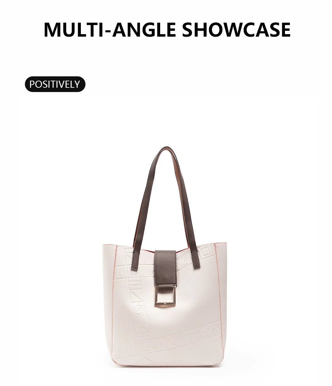 PG Women's Exquisite Luxury Handbag Niche Brand Design 2025 New Fashionable Casual Daily Commuting Women's Handbag Full Shoulder Bag