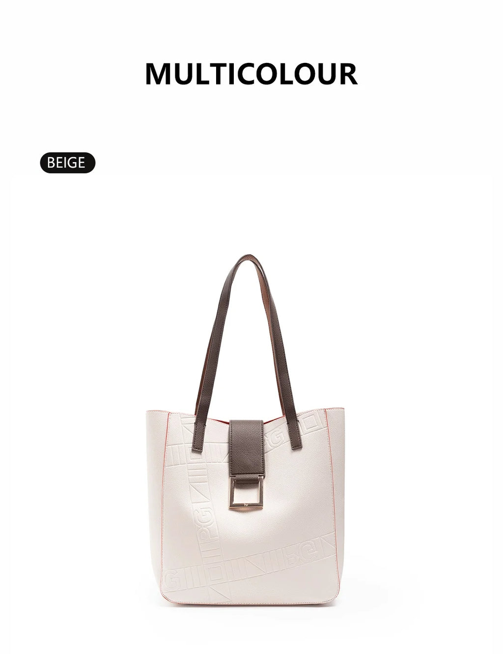 PG Women's Exquisite Luxury Handbag Niche Brand Design 2025 New Fashionable Casual Daily Commuting Women's Handbag Full Shoulder Bag