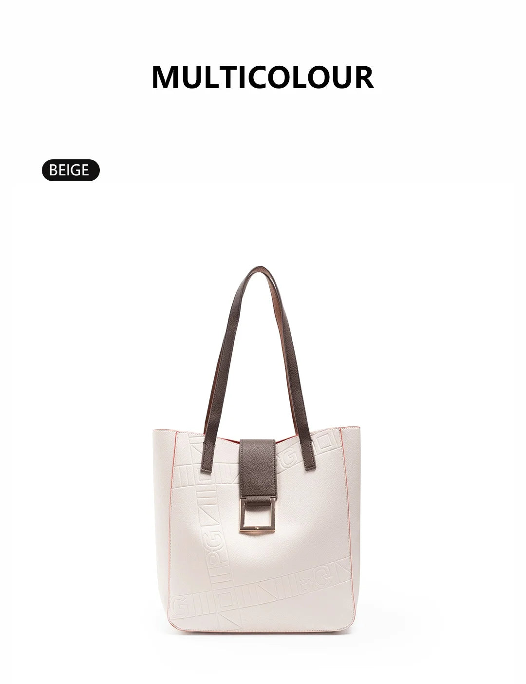 PG Women's Exquisite Luxury Handbag Niche Brand Design 2025 New Fashionable Casual Daily Commuting Women's Handbag Full Shoulder Bag