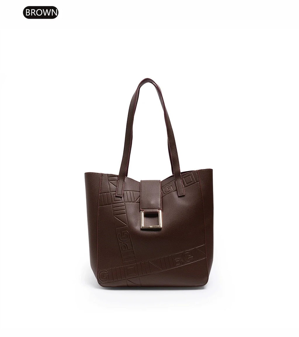 PG Women's Exquisite Luxury Handbag Niche Brand Design 2025 New Fashionable Casual Daily Commuting Women's Handbag Full Shoulder Bag