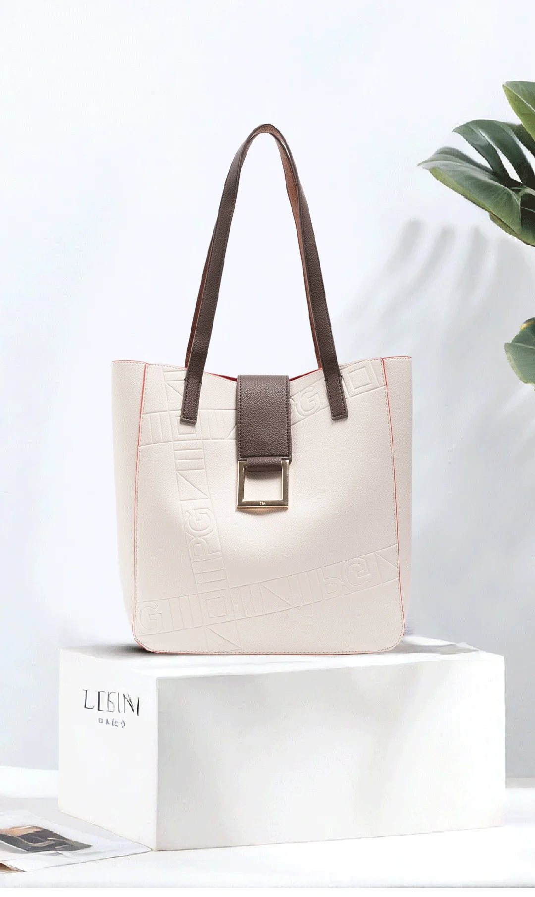 PG Women's Exquisite Luxury Handbag Niche Brand Design 2025 New Fashionable Casual Daily Commuting Women's Handbag Full Shoulder Bag