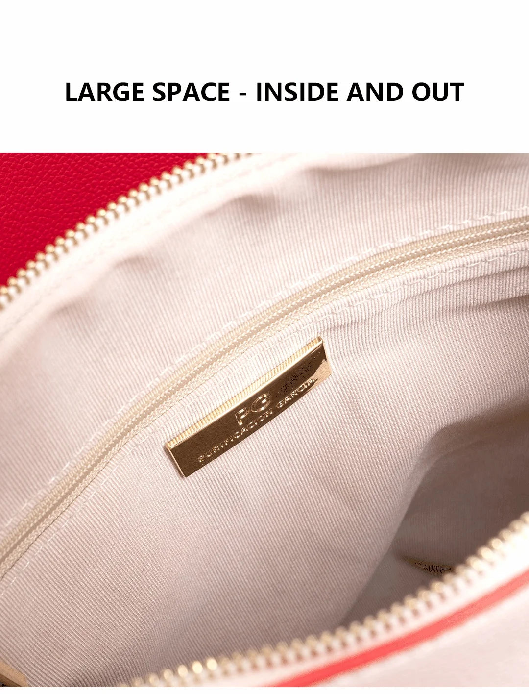 PG Women's Exquisite Luxury Handbag Niche Brand Design 2025 New Fashionable Casual Daily Commuting Women's Handbag Full Shoulder Bag