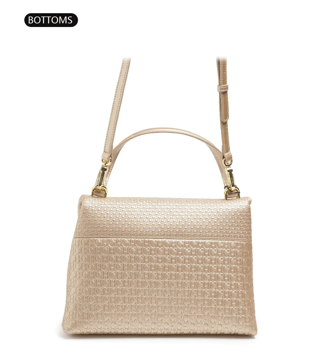 CH Solid Color Brand Classic Letters Logo Buckle Handbag Large Capacity High Quality Ladies Elegant Light Luxury Crossbody Bag