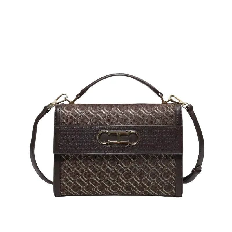 CH High-end Fashion Ladies Shoulder Bag Letters Print Design Ladies Crossbody Bag High Quality Ladies Versatile Handbag Casual