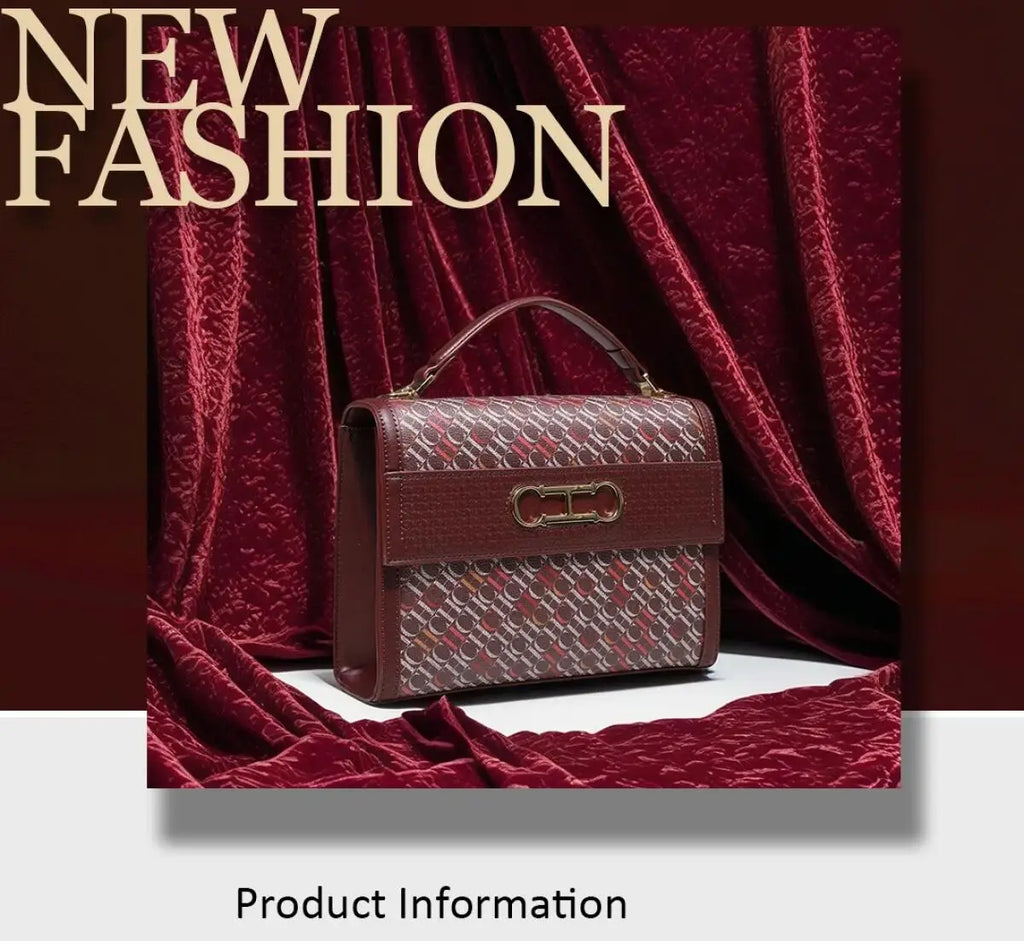 CH High-end Fashion Ladies Shoulder Bag Letters Print Design Ladies Crossbody Bag High Quality Ladies Versatile Handbag Casual