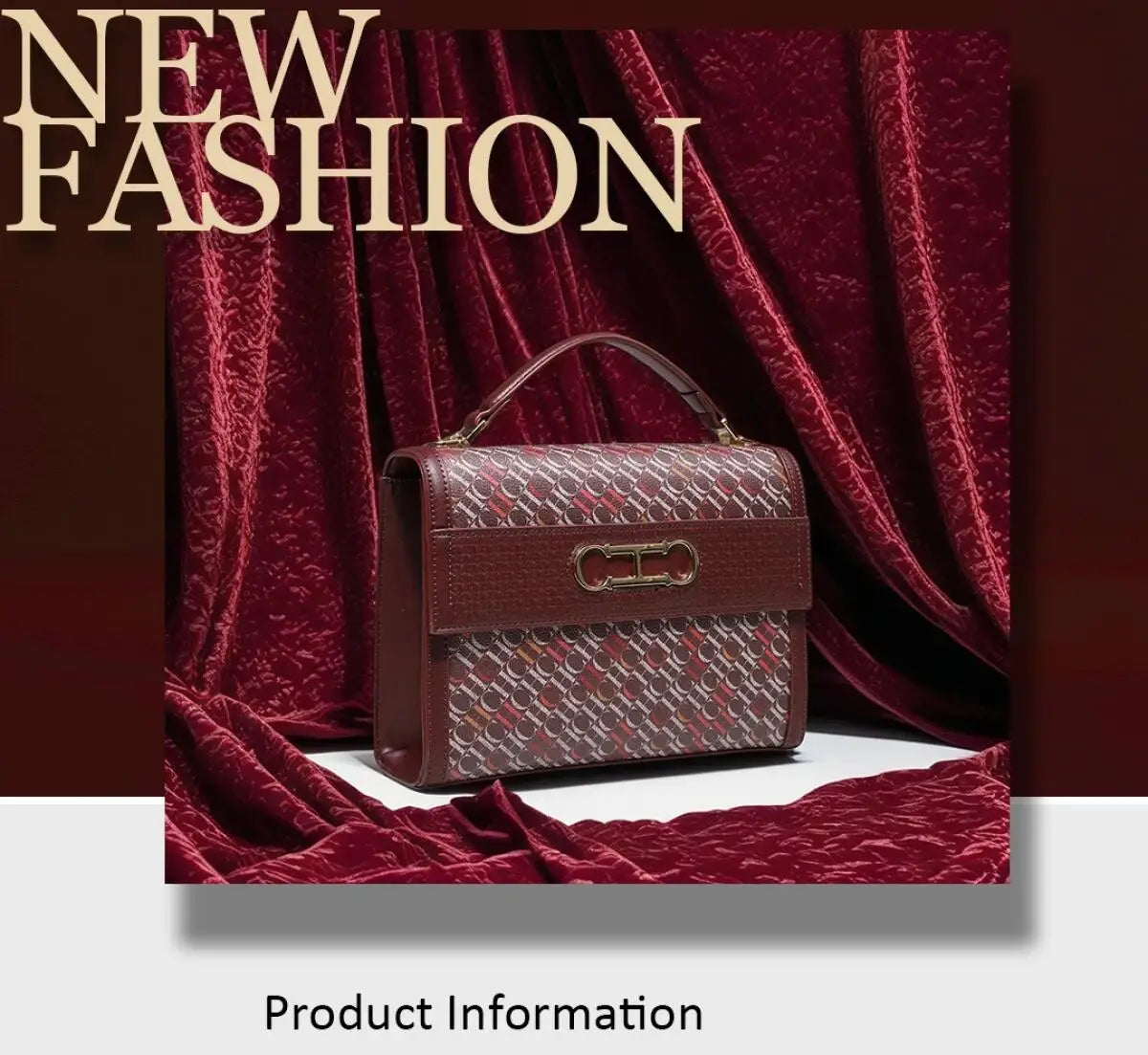 CH High-end Fashion Ladies Shoulder Bag Letters Print Design Ladies Crossbody Bag High Quality Ladies Versatile Handbag Casual