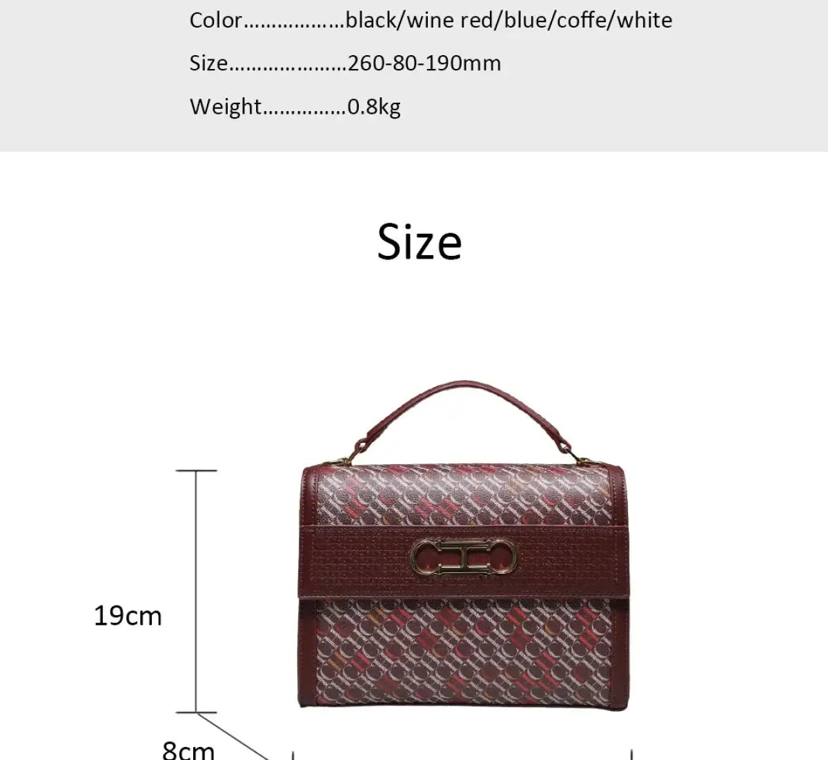 CH High-end Fashion Ladies Shoulder Bag Letters Print Design Ladies Crossbody Bag High Quality Ladies Versatile Handbag Casual
