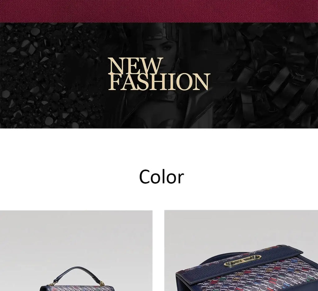 CH High-end Fashion Ladies Shoulder Bag Letters Print Design Ladies Crossbody Bag High Quality Ladies Versatile Handbag Casual