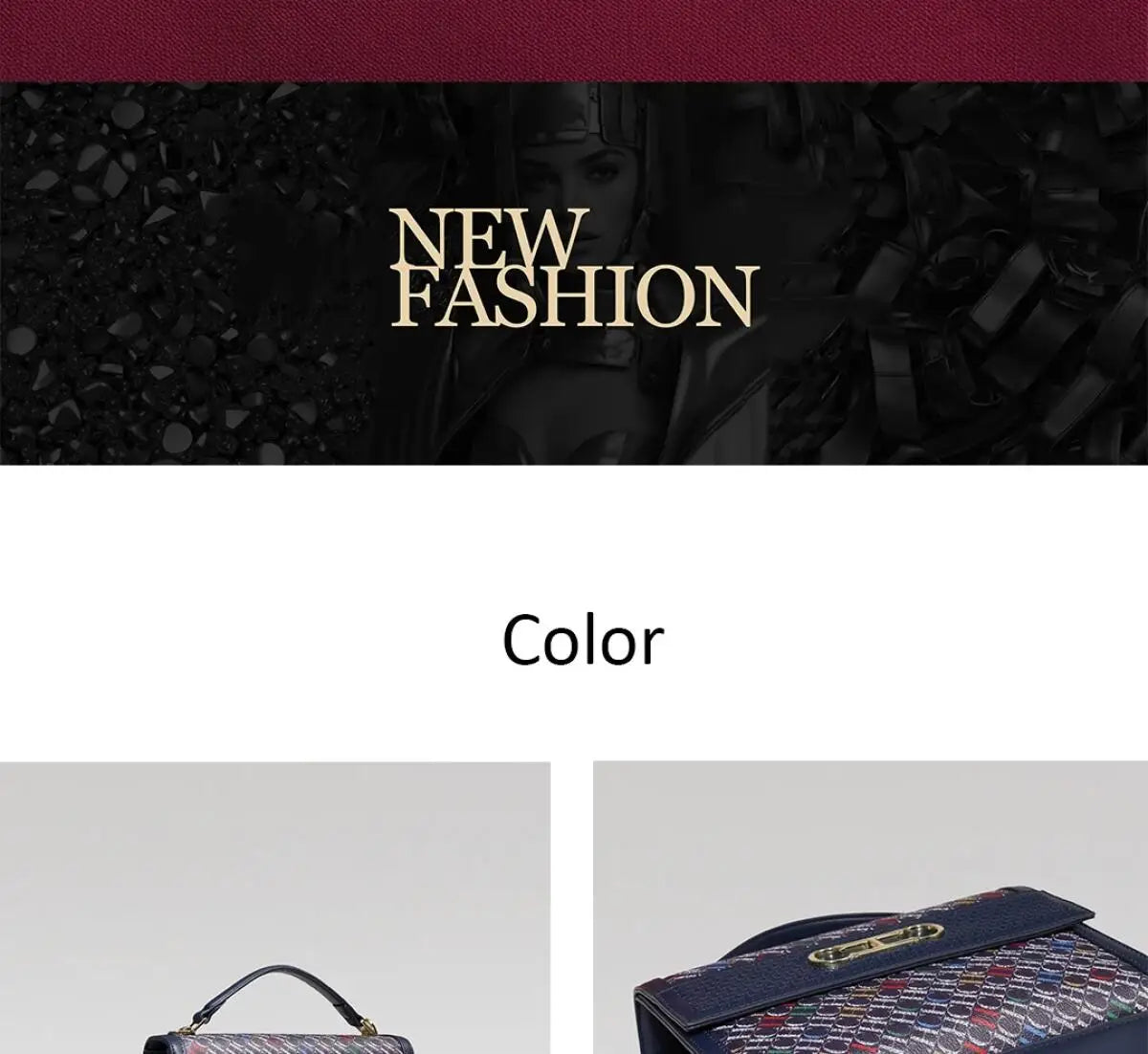 CH High-end Fashion Ladies Shoulder Bag Letters Print Design Ladies Crossbody Bag High Quality Ladies Versatile Handbag Casual