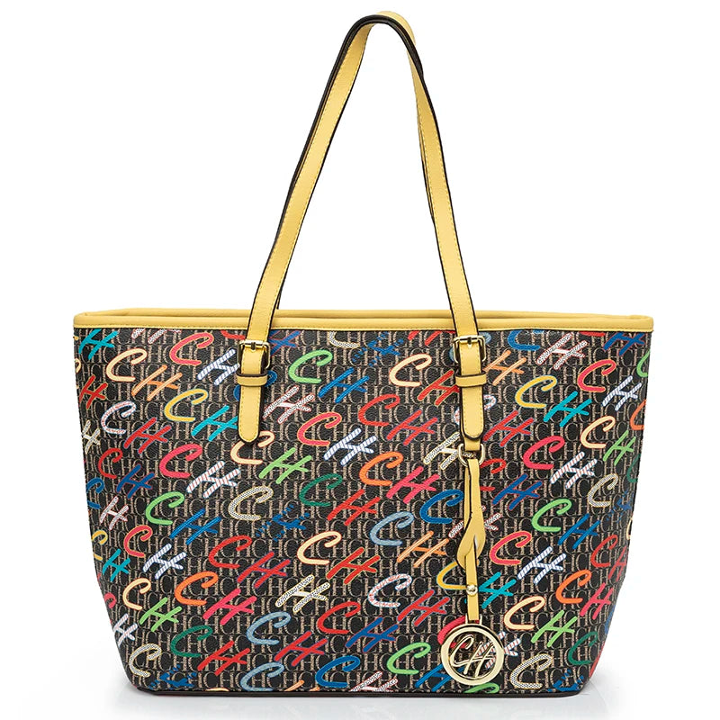 CH Large Capacity Multifunctional Classic Women's Handbag Designer with Detachable Pendant 2025 New Women's Shoulder Bag