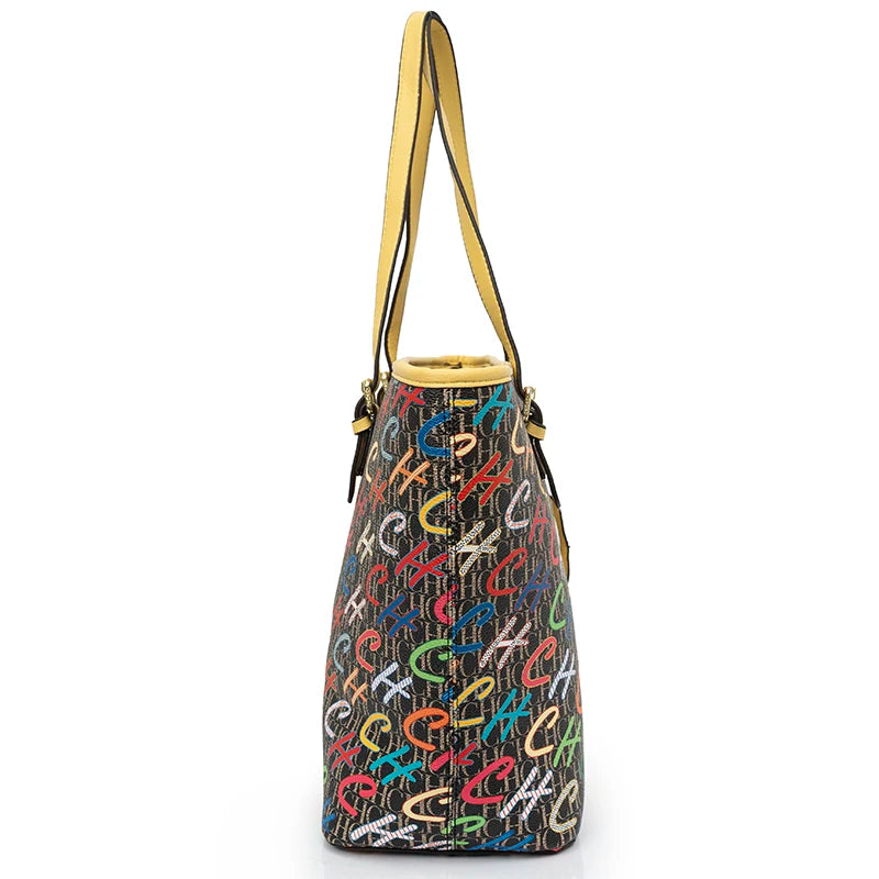 CH Large Capacity Multifunctional Classic Women's Handbag Designer with Detachable Pendant 2025 New Women's Shoulder Bag