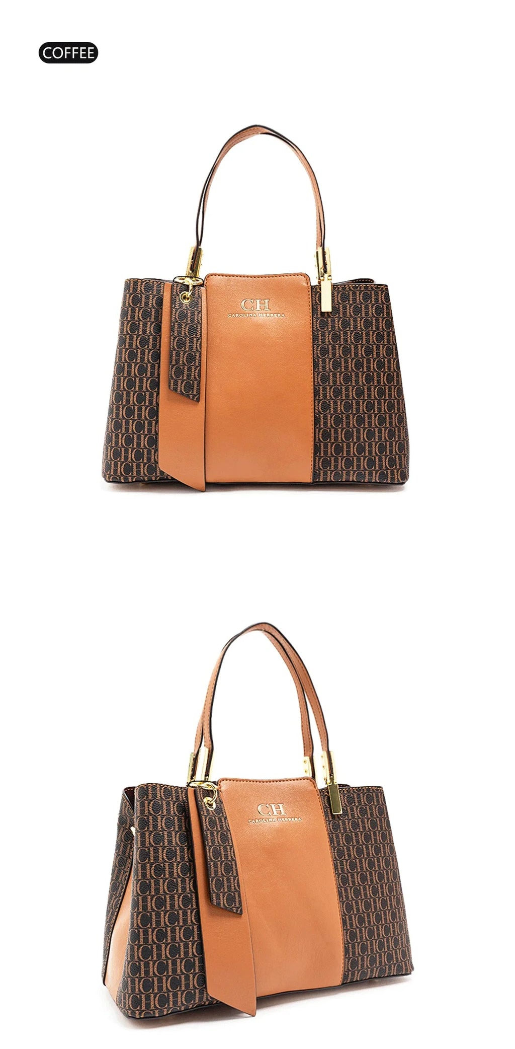 CH Large Capacity Design Brand Women's Bag Letters Temperament Fashion Design Sense Versatile Shopping Elegant Crossbody