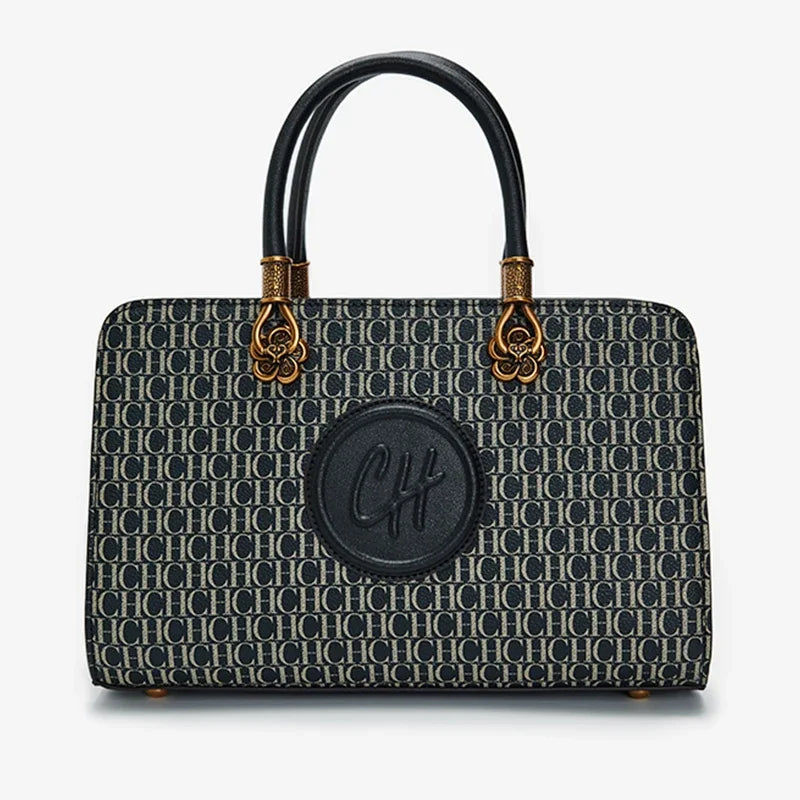 CH Designer Circle Design Light Luxury Brand Monogram Design Crossbody Bag Internal Compartment Multifunctional Women's Tote