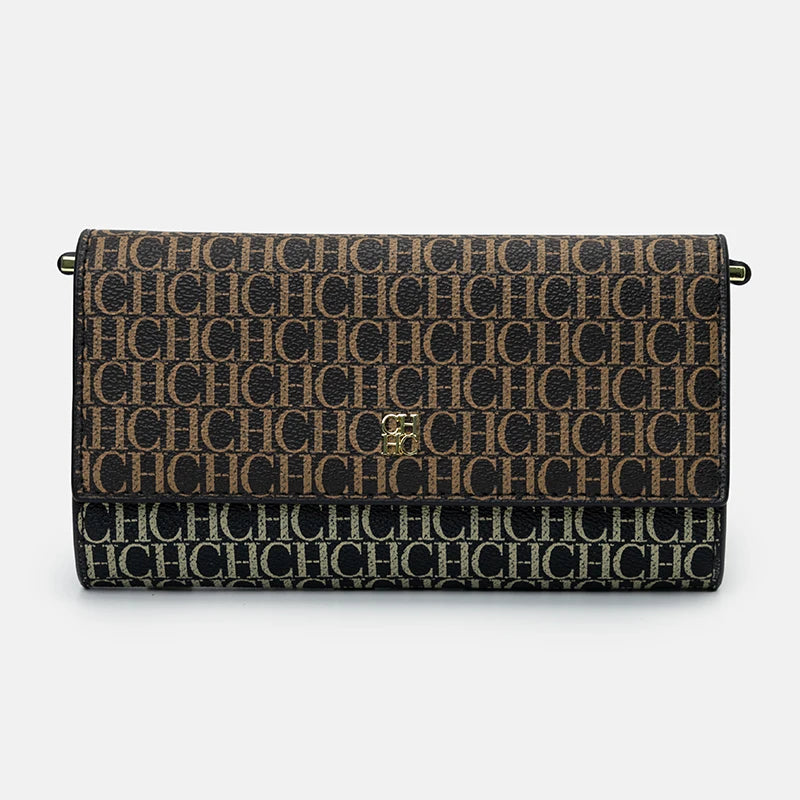CH Crossbody Bag Monogram Print Design Light Luxury Niche Evening Bag Niche Elegant Fashion Unique Ladies Crossbody With Gift