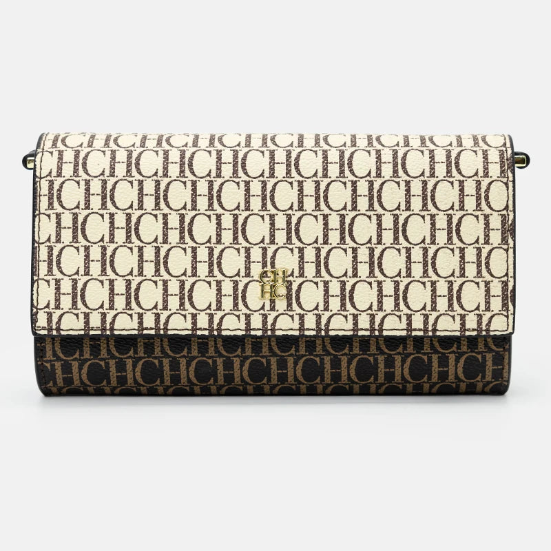 CH Crossbody Bag Monogram Print Design Light Luxury Niche Evening Bag Niche Elegant Fashion Unique Ladies Crossbody With Gift