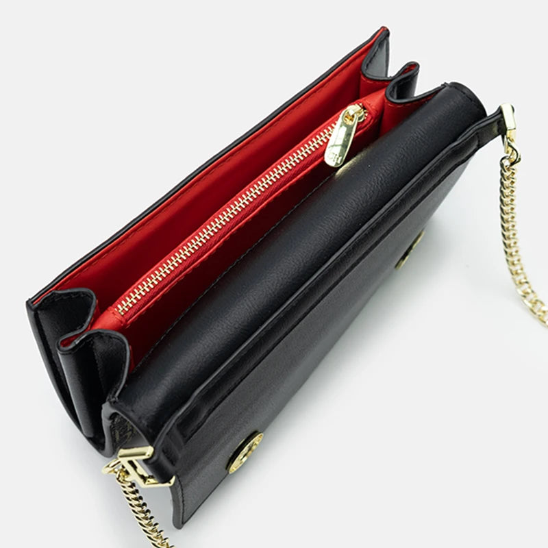 CH Crossbody Bag Monogram Print Design Light Luxury Niche Evening Bag Niche Elegant Fashion Unique Ladies Crossbody With Gift
