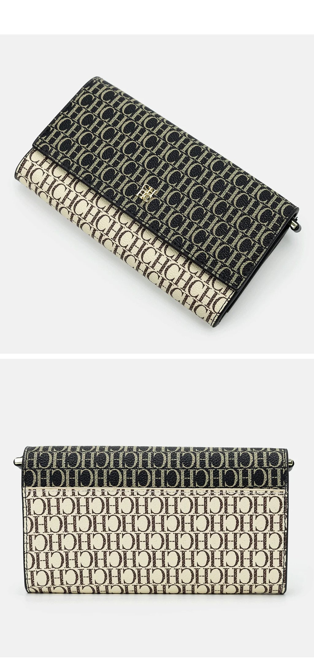 CH Crossbody Bag Monogram Print Design Light Luxury Niche Evening Bag Niche Elegant Fashion Unique Ladies Crossbody With Gift