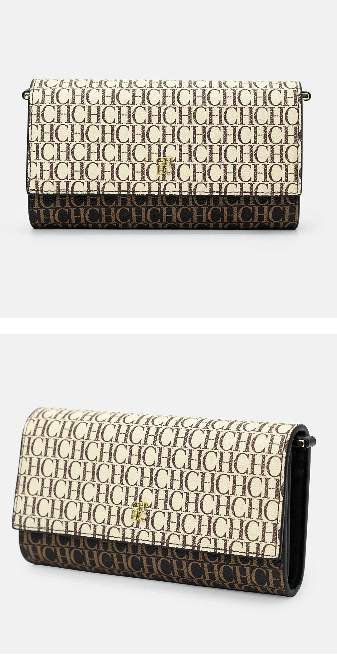 CH Crossbody Bag Monogram Print Design Light Luxury Niche Evening Bag Niche Elegant Fashion Unique Ladies Crossbody With Gift