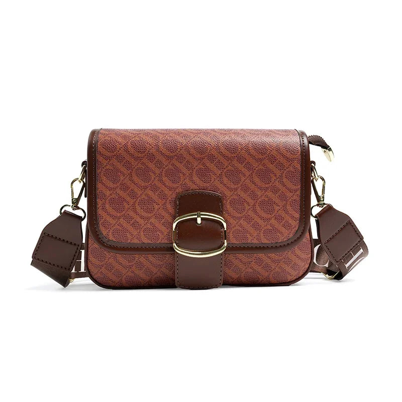 CH Fashion Women's Bag Decorated Versatile Colorful Shoulder Bag Brand Design Letter Buckle Crossbody Bag Women's Bag