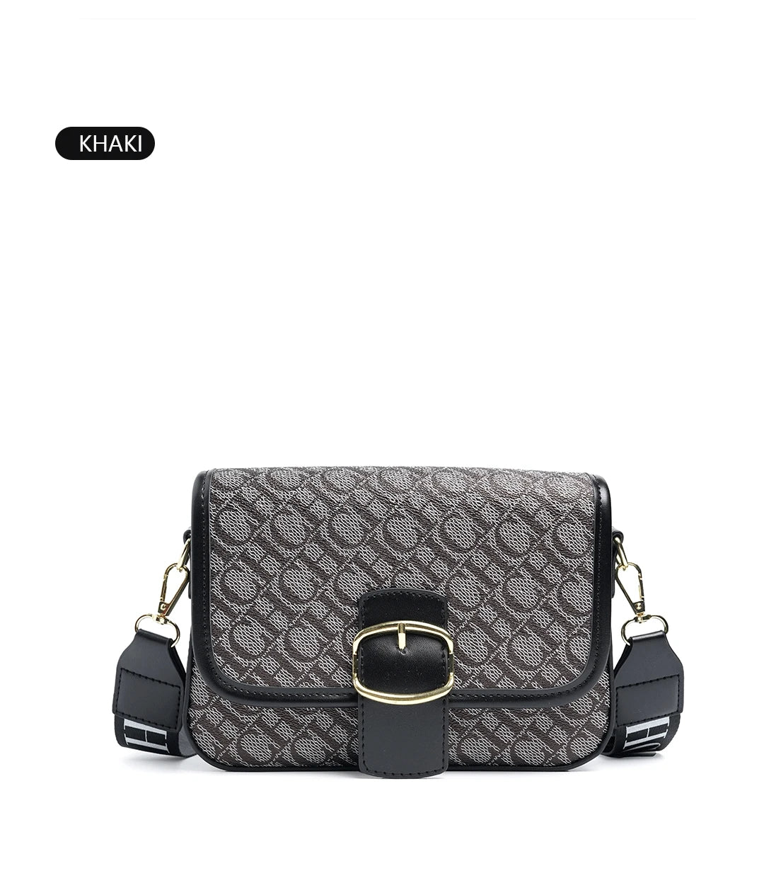 CH Fashion Women's Bag Decorated Versatile Colorful Shoulder Bag Brand Design Letter Buckle Crossbody Bag Women's Bag