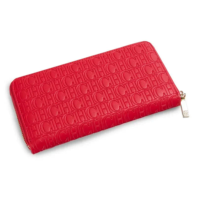 Exquisite High-quality Brand Women's Solid Color Long Wallet with Fashionable and Simple Design Luxurious Temperament Retro Classic Wallet