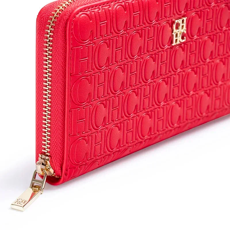 Exquisite High-quality Brand Women's Solid Color Long Wallet with Fashionable and Simple Design Luxurious Temperament Retro Classic Wallet