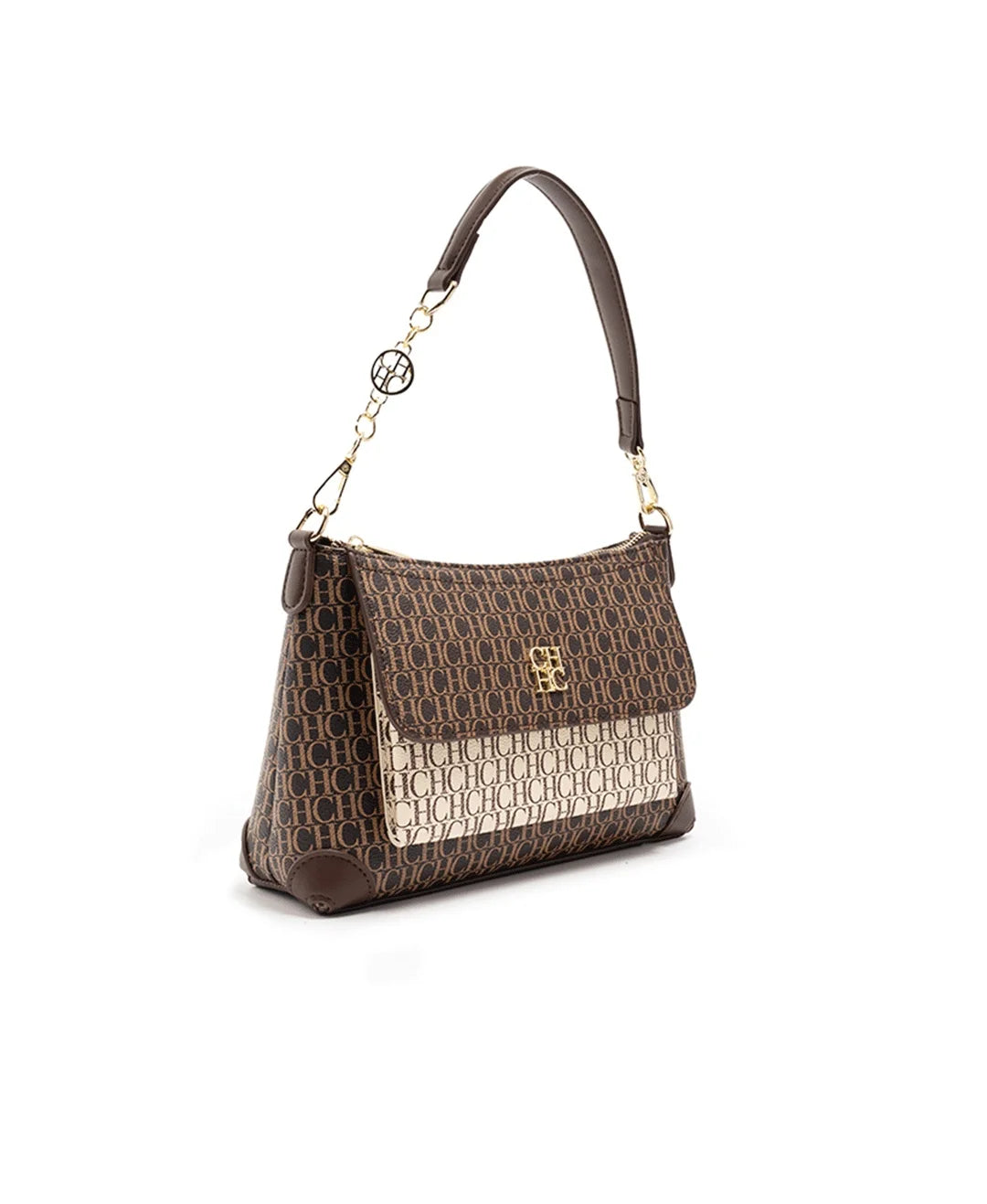 CH Crossbody Brand Women's Bag Design Sense Fashion Hundred Brown Handbag Multi Simple Women's Bag Elegant Shopping Casual