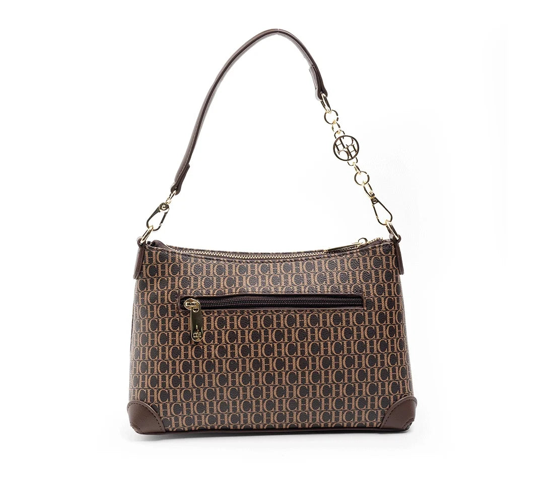 CH Crossbody Brand Women's Bag Design Sense Fashion Hundred Brown Handbag Multi Simple Women's Bag Elegant Shopping Casual