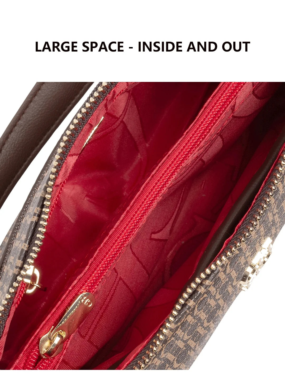 CH Crossbody Brand Women's Bag Design Sense Fashion Hundred Brown Handbag Multi Simple Women's Bag Elegant Shopping Casual