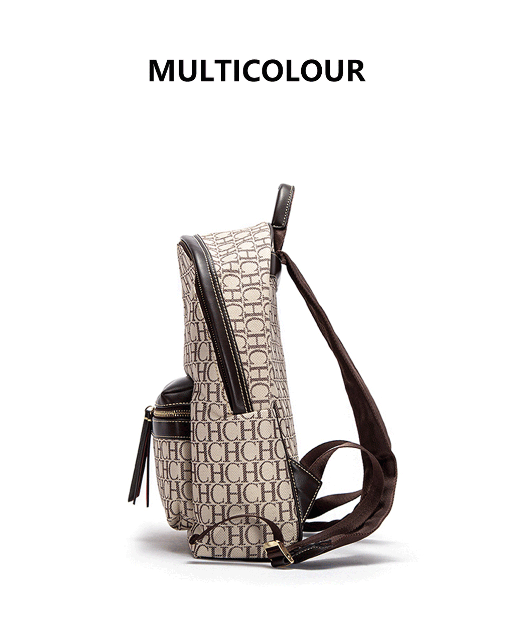 Exquisite Luxury Brand 2025 New Letter Printed Luxury Brand Designer Large Capacity Travel Backpack for Male and Female Students Handbag