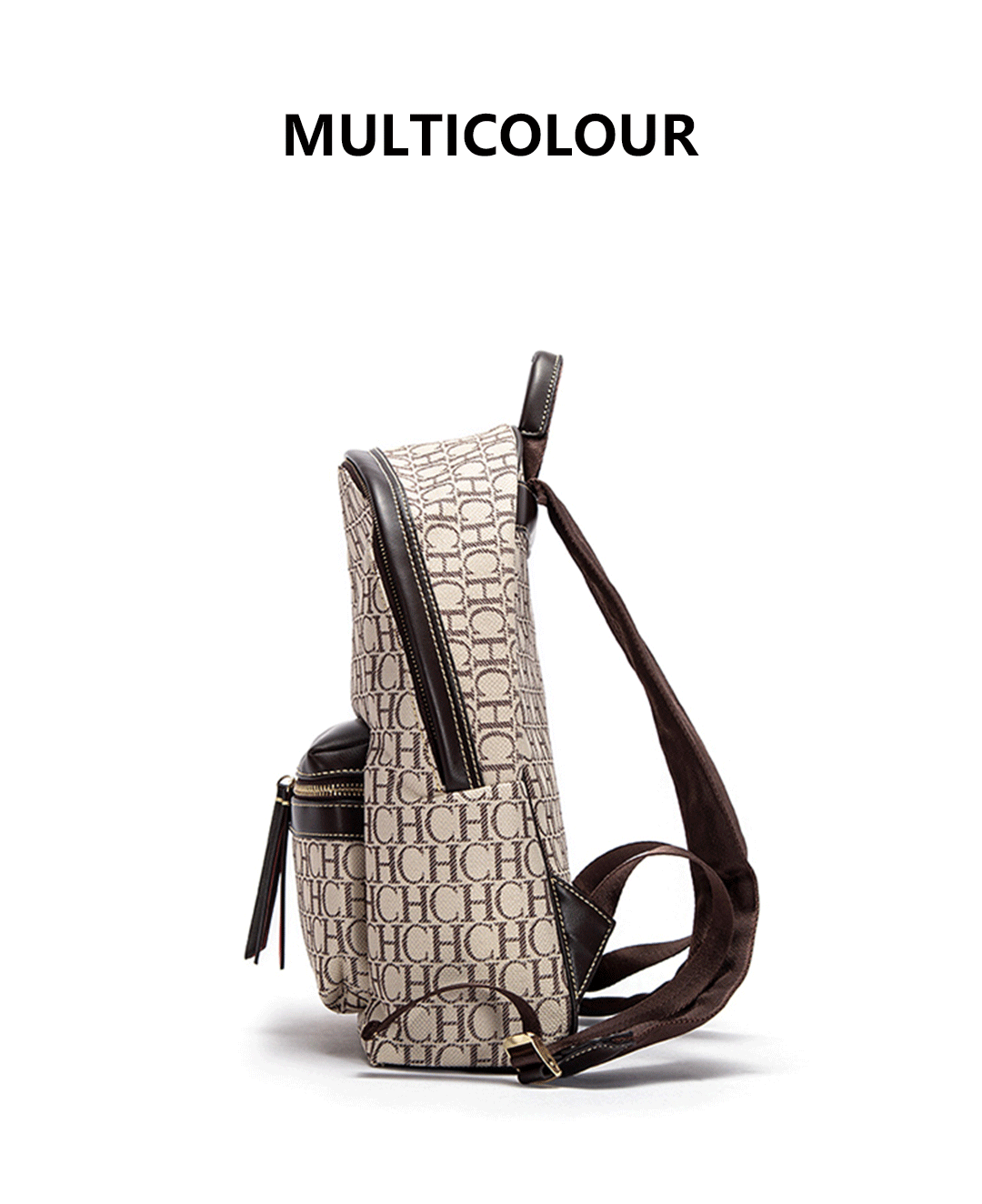 Exquisite Luxury Brand 2025 New Letter Printed Luxury Brand Designer Large Capacity Travel Backpack for Male and Female Students Handbag